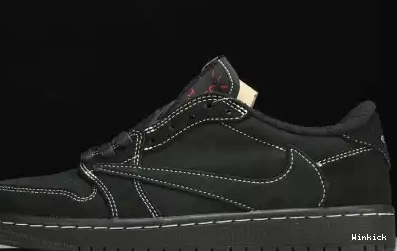 x Low Travis Phantom" Scott "Black Air  Jordan 1 DM7866-001 0425